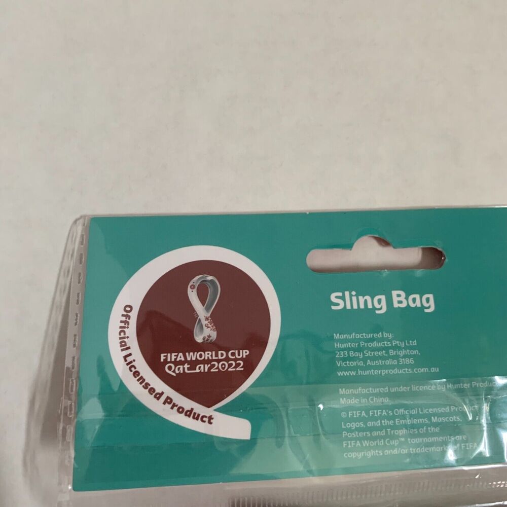 World Cup Qatar 2022 Soccer Mexico Sling Bag 17"x 13.5" Brand New - Picture 6 of 9